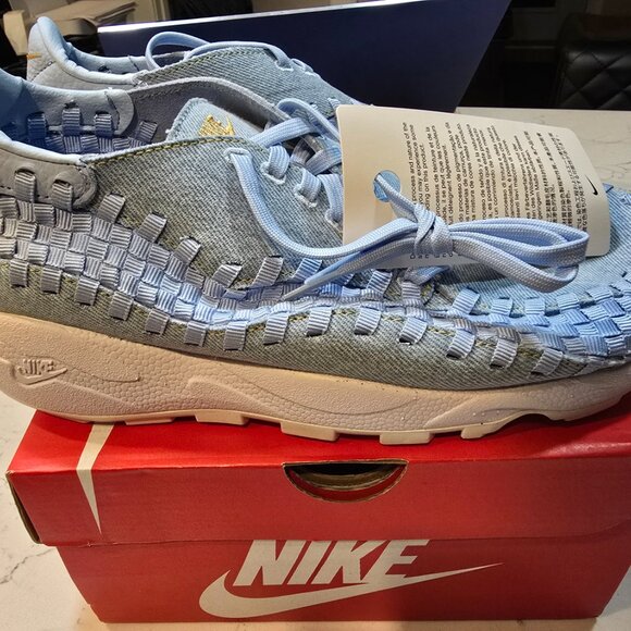 Nike Womens Air Footscape Woven Washed Denim FV6103-400 SIZE 10 NEW - Picture 6 of 14